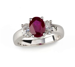 Colored Stone Ring Ruby